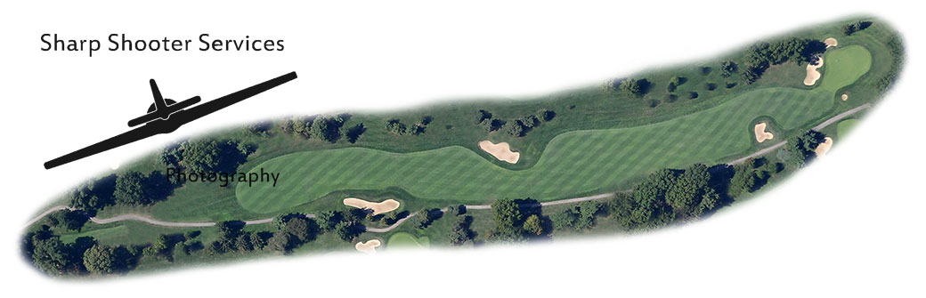 Overhead Golf Course Hole 130